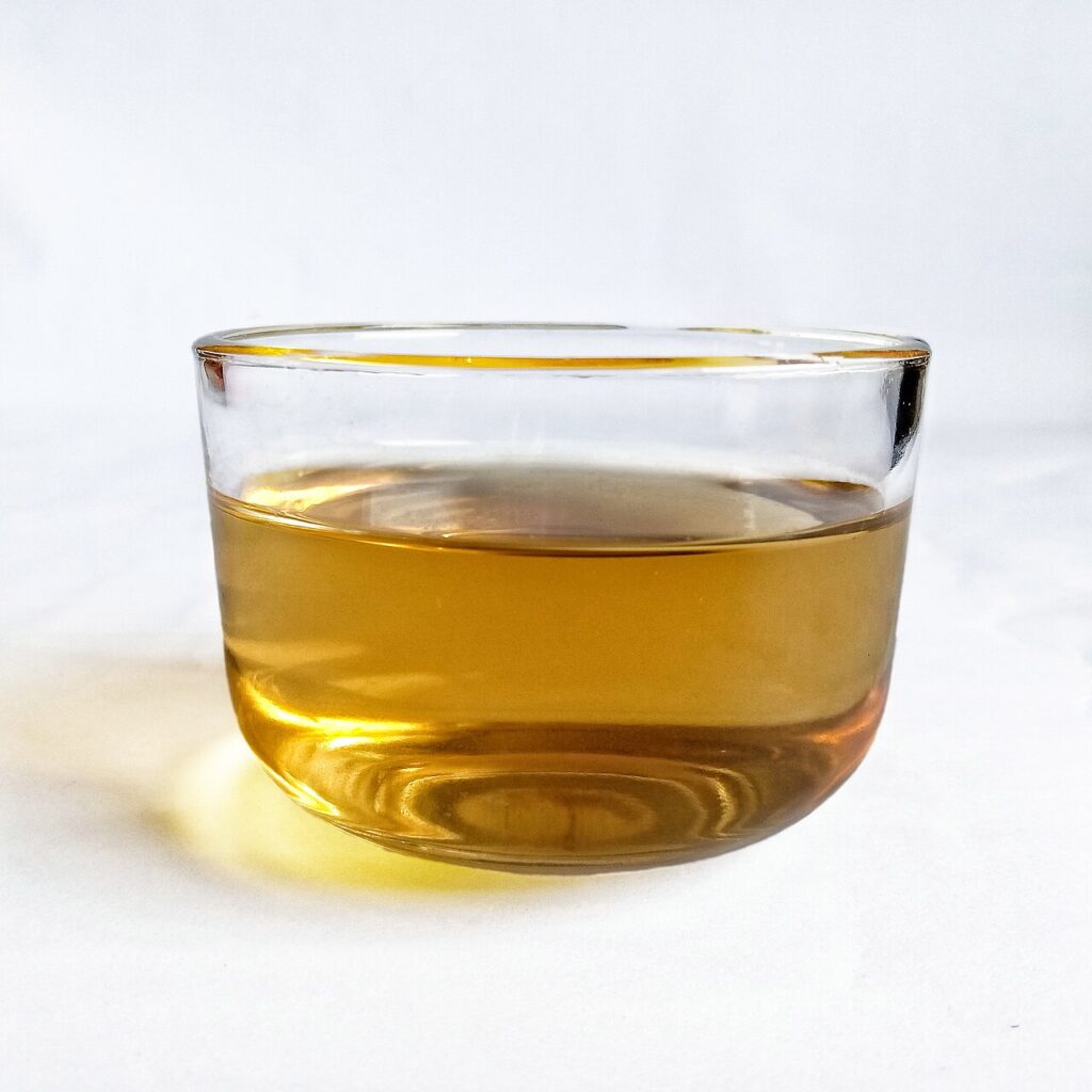 A cup of herbal tea
