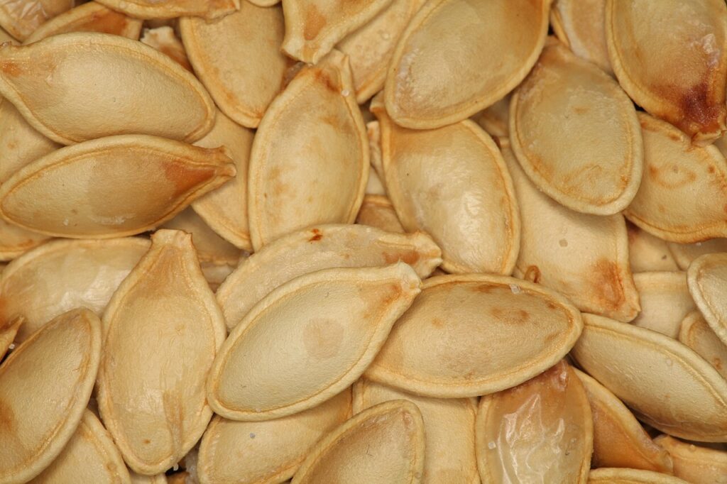 Raw pumpkin seeds